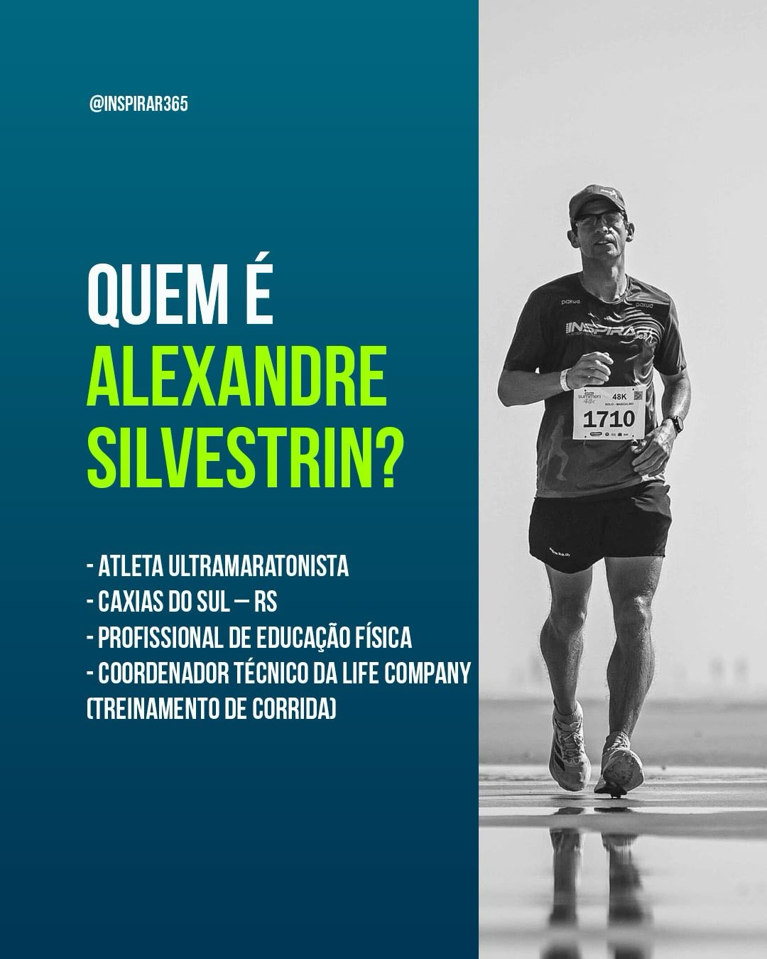 Alexandre Silvestrin correndo